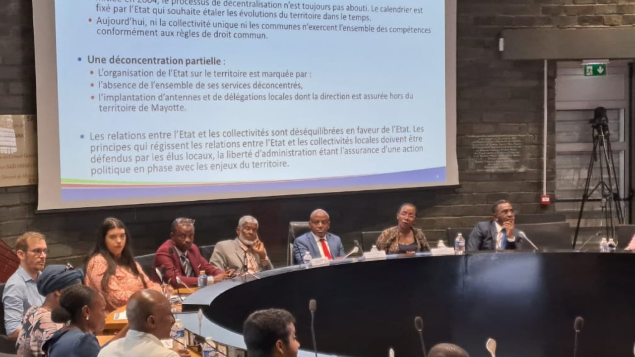 Répartition et exercice des compétences territoriales à Mayotte