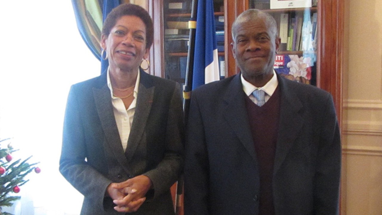 Le président Soibahadine IBRAHIM RAMADANI en mission à Paris