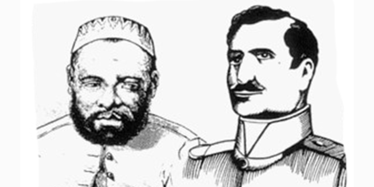 Le sultan Andriantsoly et le Commandant Passot Le sultan Andriantsoly et le Commandant Passot